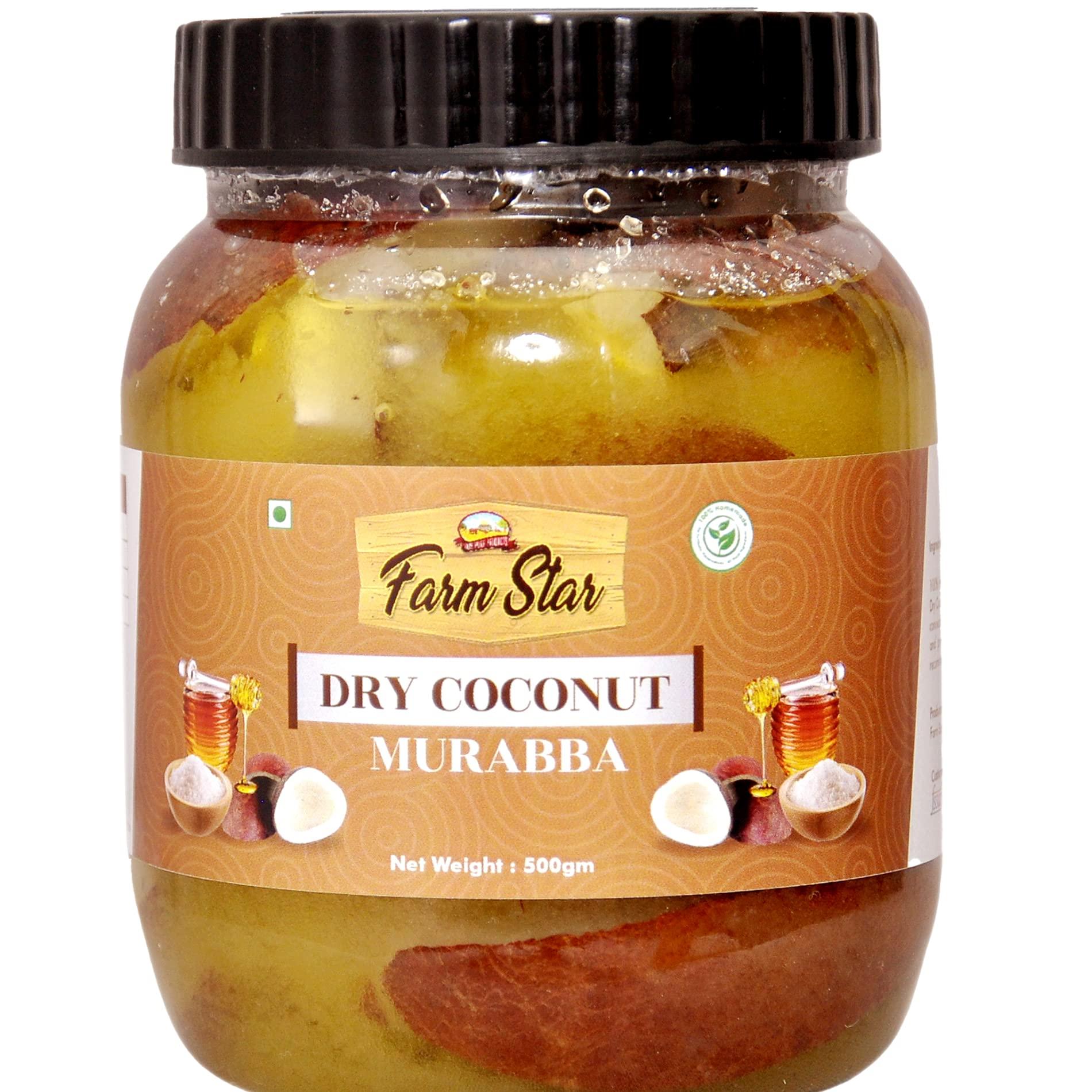 Farm Star Dry Coconut Murabba - (500gram)
