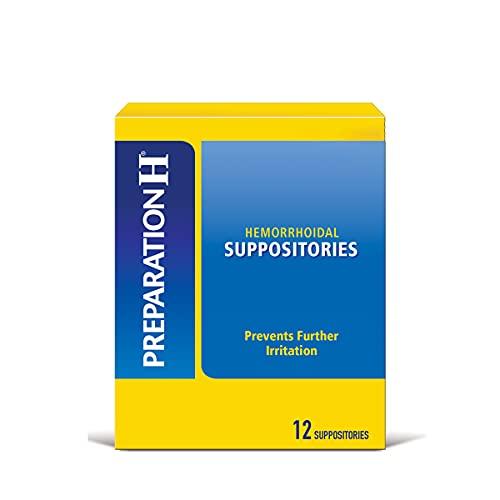 Preparation H Preparation H Pfizer Prep H Suppositories- 12 Count