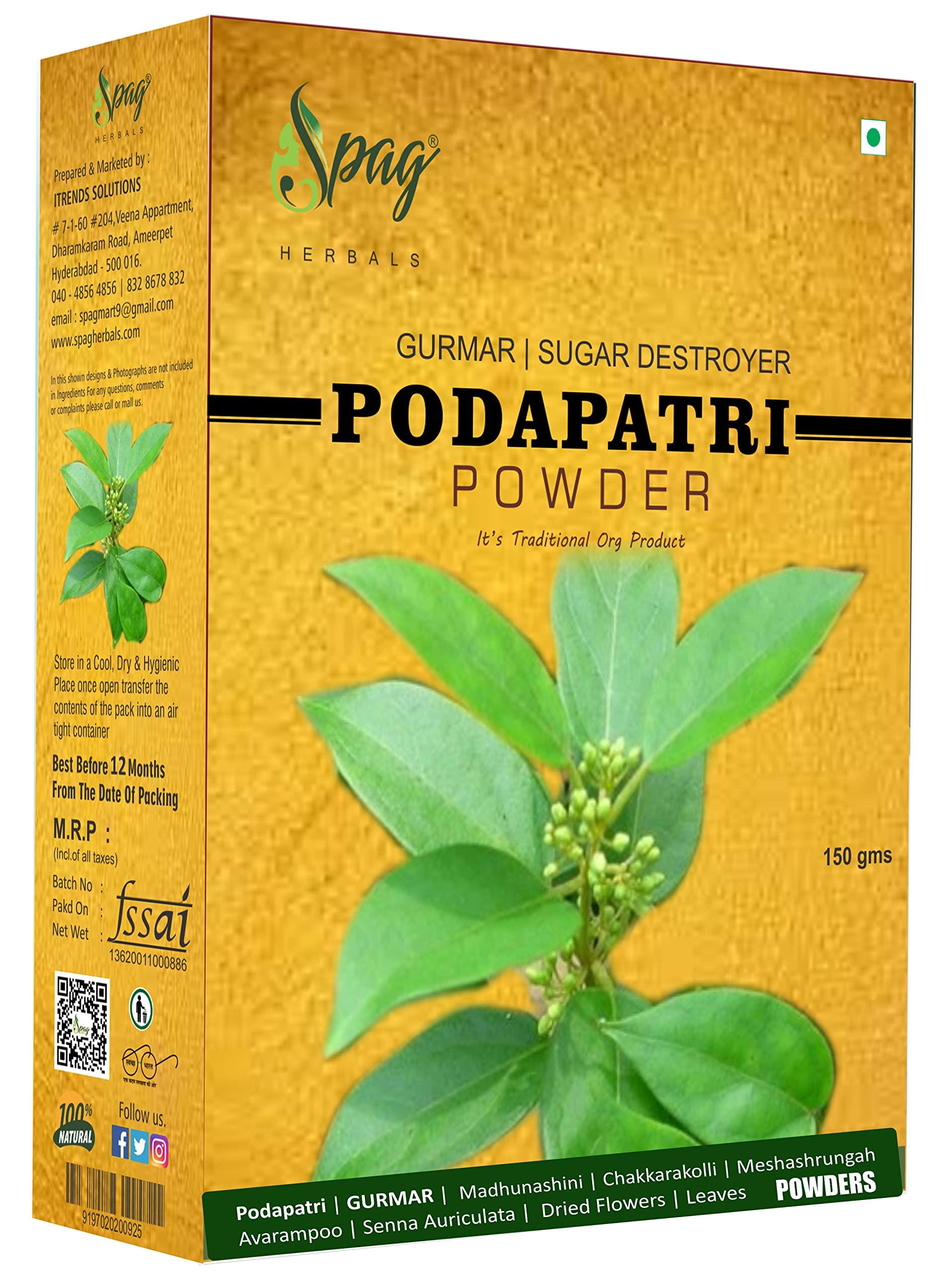 Spag Herbals Spag Herbals podapatri madhunashini sirukurinjan gurmar gymnema sylvestre gudmar gymnema sylvestre powder 150g