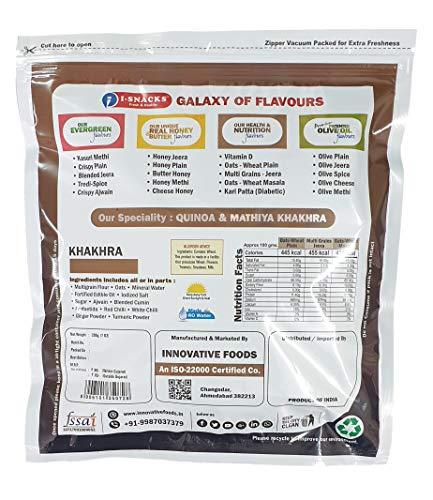 I-SNACKS I-SNACKS Oats Wheat Masala KHAKHRA