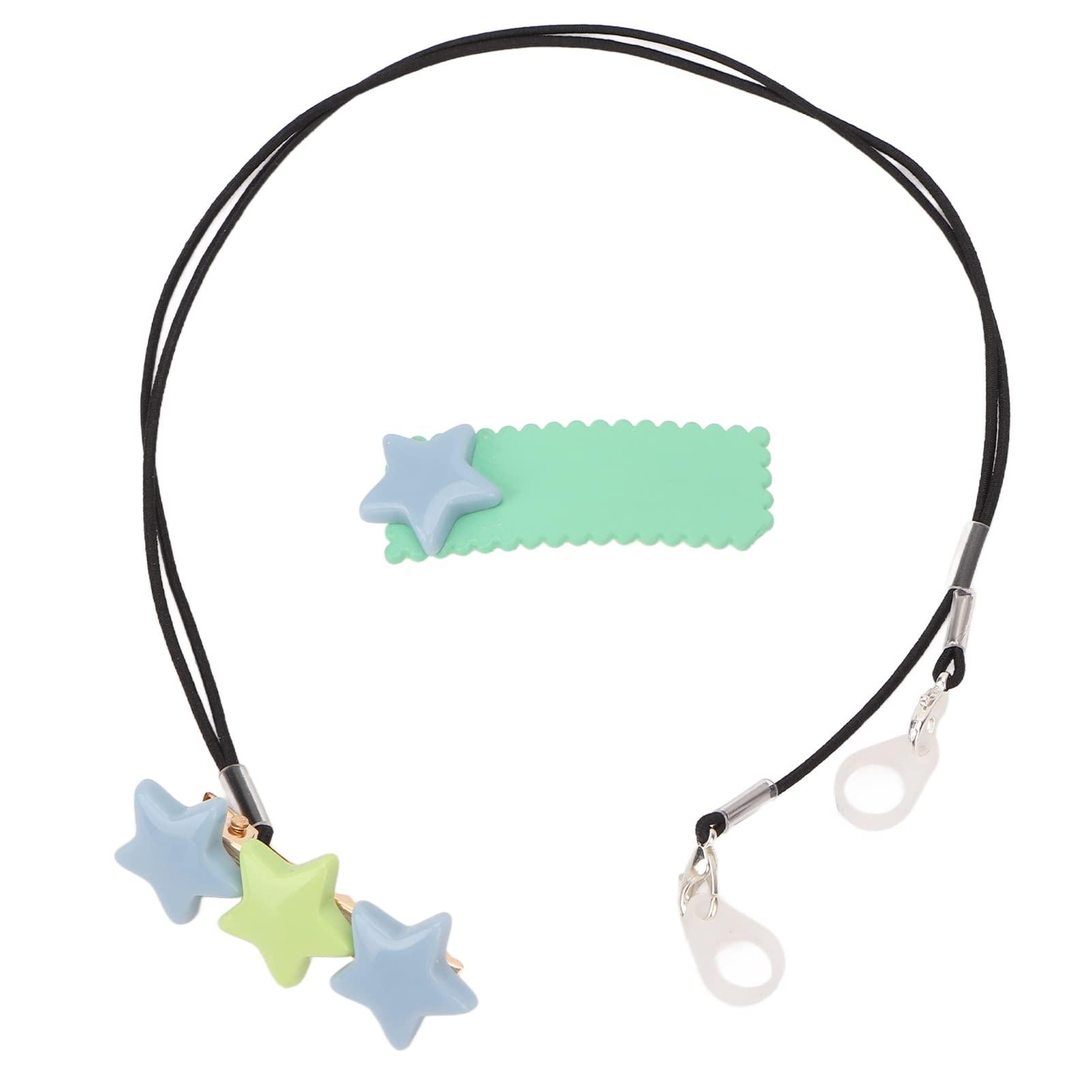 JUMZ Hearing Aid Rope, Easy To Fasten Hearing Aid Lanyard Clip Cute Practical for Sports (Binaural)