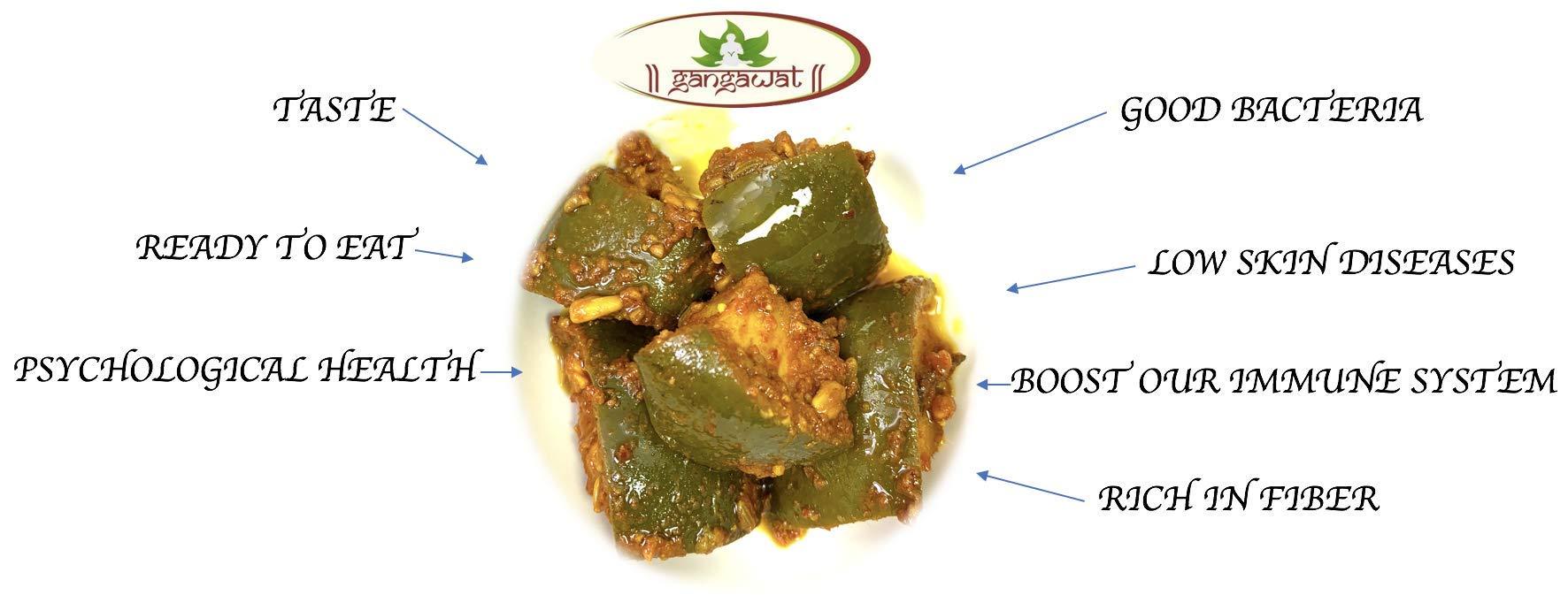 gangawat gangawat Mango Pickle (800GRAM) Aam Ka Achar.
