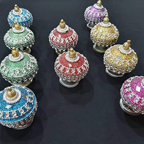 Generic Sai Organics Natural Multi- purpose Thaazhampoo (screw pine flower) kukumam/kumkuma/kunkuma 100% Pure & Organic with free Kunguma Chimil (Saffron Kit) (500 g, Maroon)