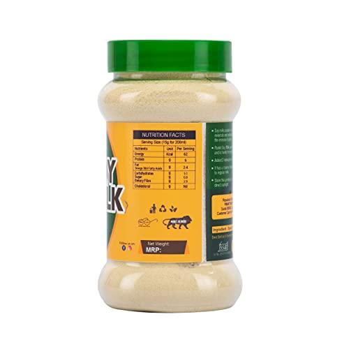 Pankti Pankti Soya Milk Powder | High in Protein | Vegan | Non-GMO,250 Gram (Pack of 1)