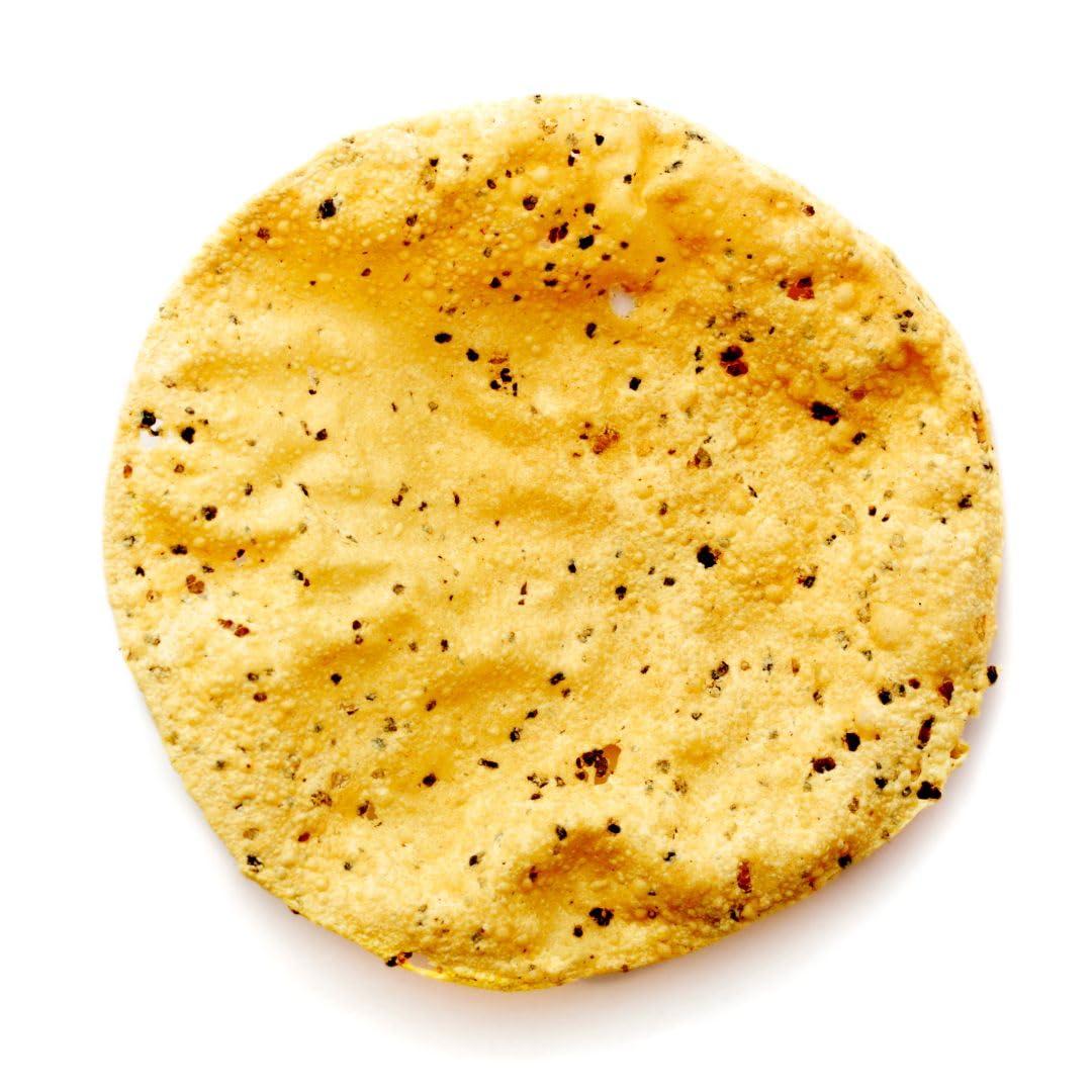 ORIGINAL CHASKA ORIGINAL CHASKA Bikaneri Special Masala Urad Dal Papad | Homemade, Low Spicy, Crispy & Crunchy Papad (200)