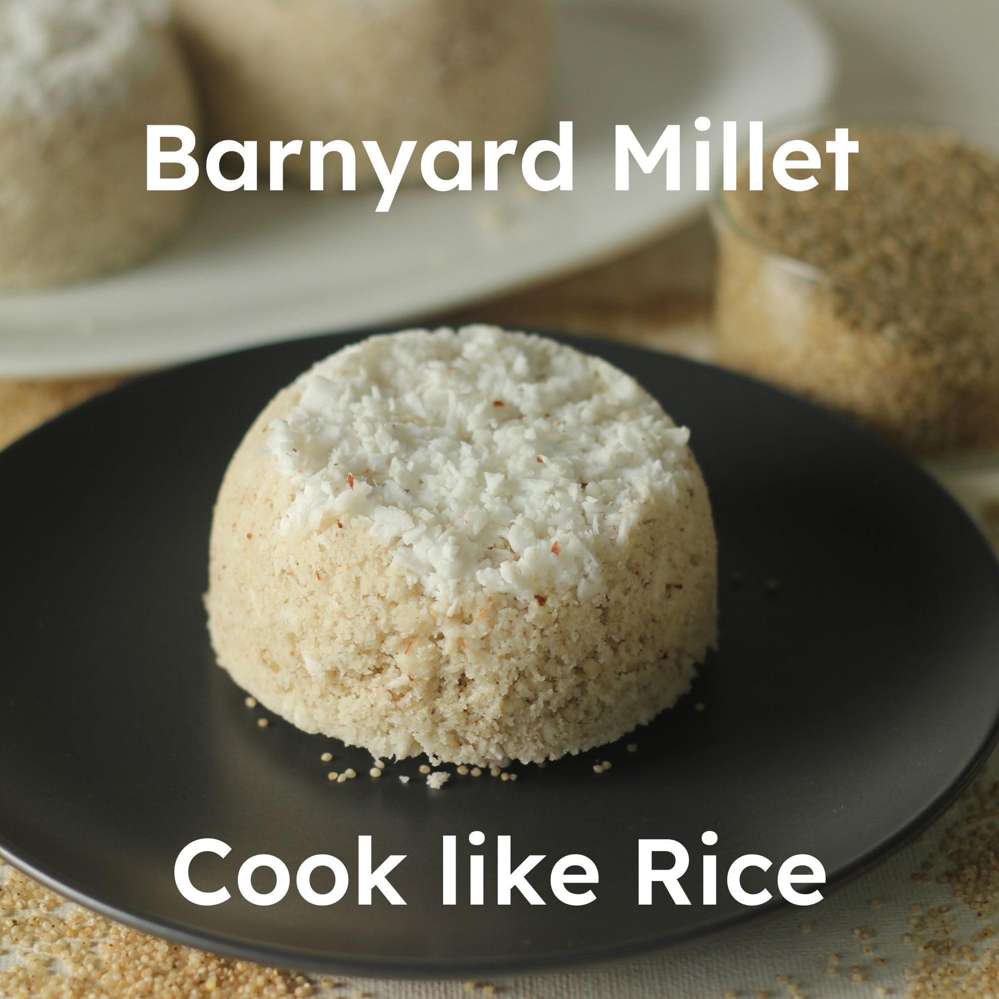 Forgotten FORGOTTEN Foods \"Barnyard Millet\" 900g - Organic Native Ancient Whole Grains - Udhalu Siridhanya, Kuthiravalli, Bhagar, Varai, Sama, Samo, Samvat Chawal, Vrat ke Chawal, Mordhan, Moraiyo, Sanwa