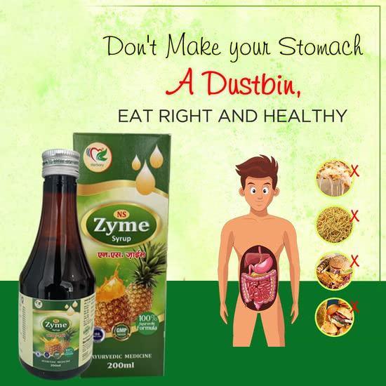 Herbory Herbory NS Zyme Syrup- 200ml, Pack of 1