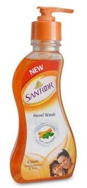 SANTOOR Santoor Classic Sandalwood and Tulsi-215ml Pump Bottle