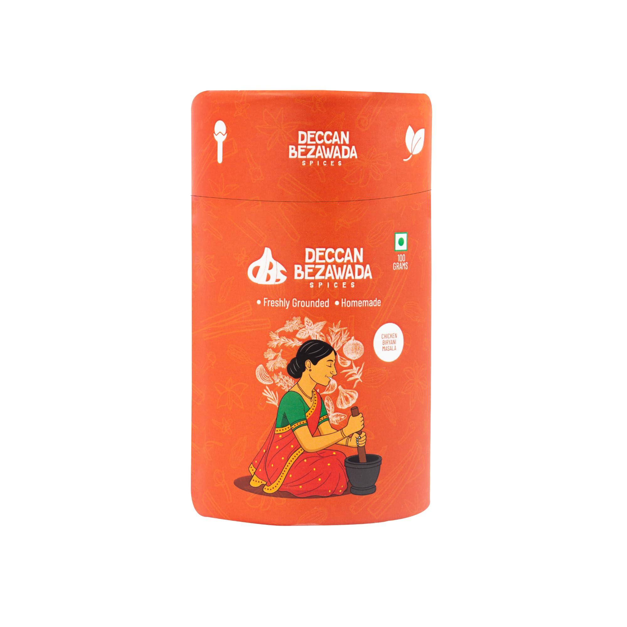 Deccan Bezawada Spices DBS Deccan Bezawada Spices DBS Hyderabadi Chicken Biryani Masala Powder (100 Gram)