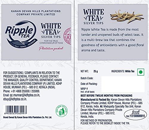 RIPPLE Ripple White Tea Silvertips - 25gm
