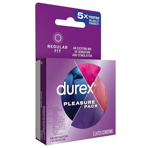 Durex Durex Condom Pleasure Pack - Box Of 3