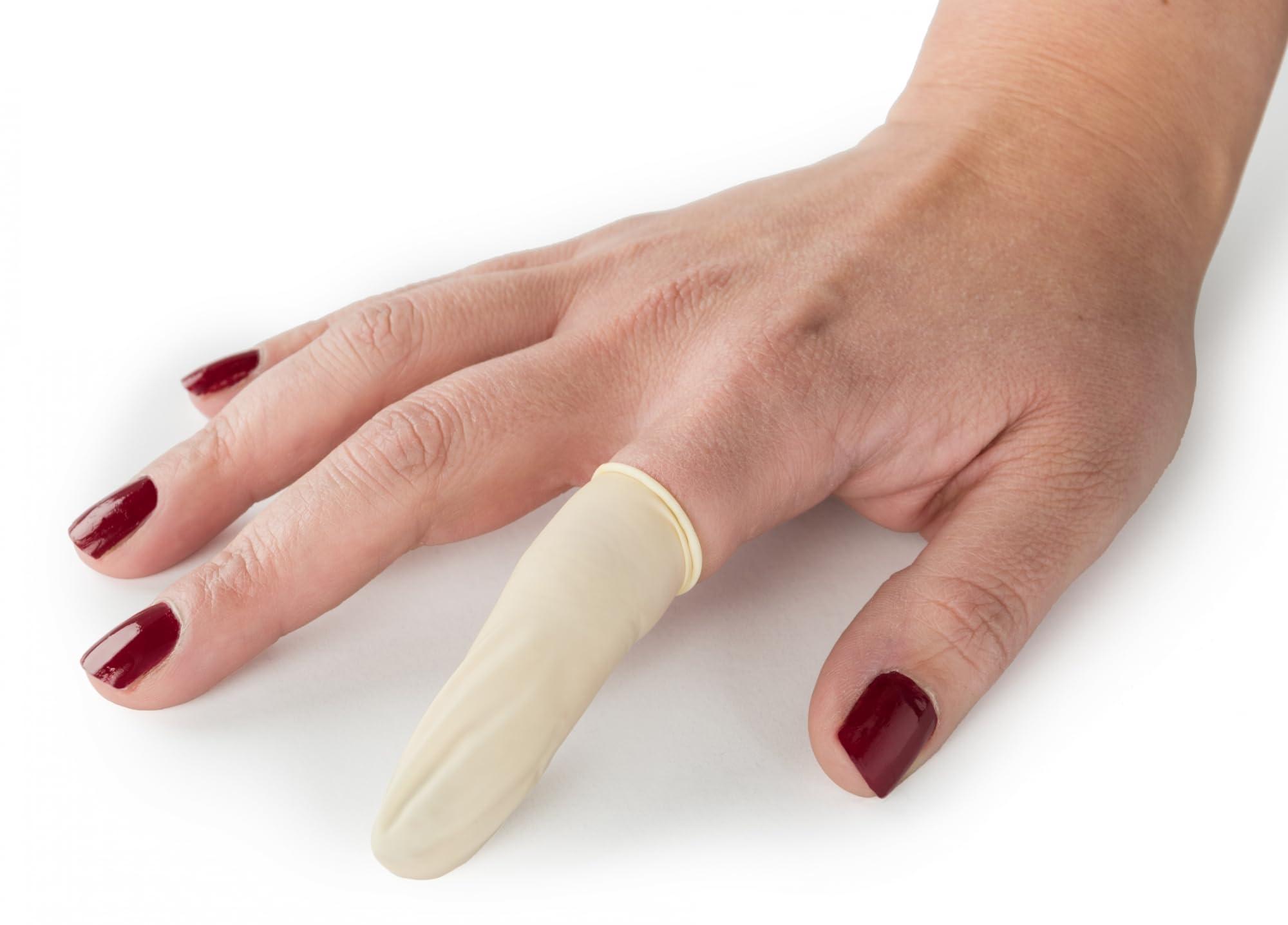 Graham Field Grafco 3908 S Latex Finger Cots Non-Medical Small (Pack of 144)