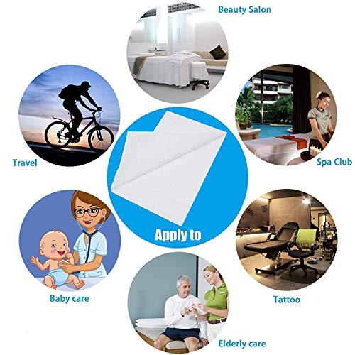 Generic 75 Pcs Face Tissue Disposable Dry Wipes Face Cleansing Tissue Beauty Towel Super Soft Makeup Remover Non-Woven Multipurpose Napkins 8x8