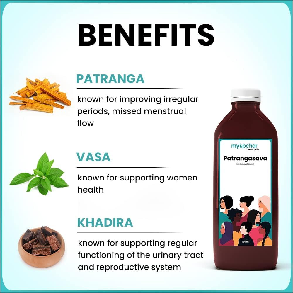 myUpchar ayurveda myUpchar Ayurveda Ashokarishta | Ayurvedic syrup for managing cycles & hormonal imbalance (Ashokarishta+Patrangasava)