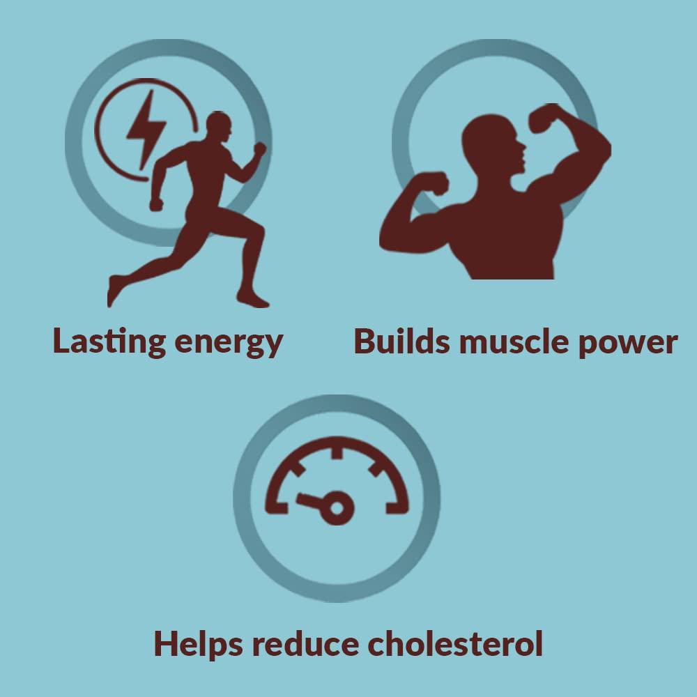 Manna Manna 100% Steel Cut Oats 3kg | Gluten Free | Diabetic Friendly | High Protein & Fibre 3kg (Pack of 2)