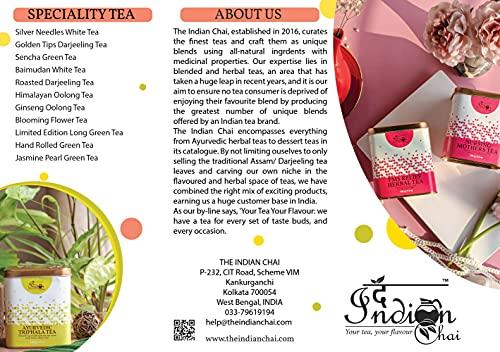The Indian Chai The Indian Chai - Organic Peppermint Tea Leaves for Digestion, Immunity and Stress 25g
