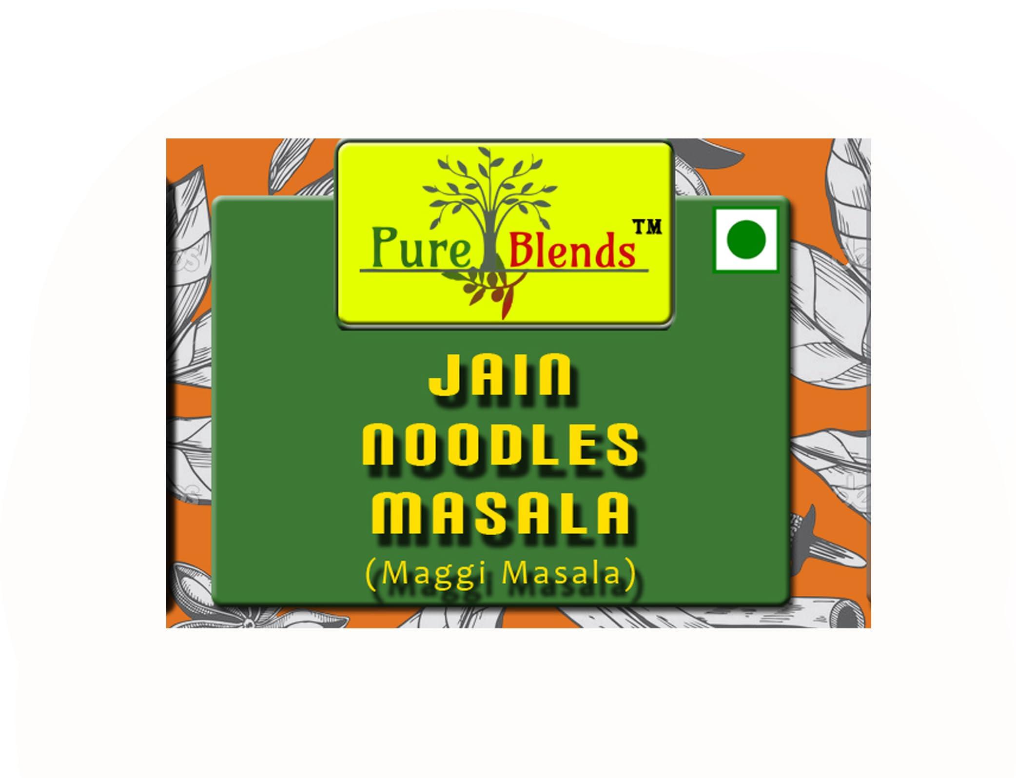 Pure Blends Pure Blends Jain Noodles Masala | Maggi Masala | All-in-One Masala | Without Onion & Garlic (100gm)