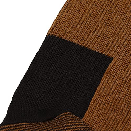 Lusb Compression Socks, Copper Fiber Stress Relief Diabetic Socks For Diabetic Pain (XXL)