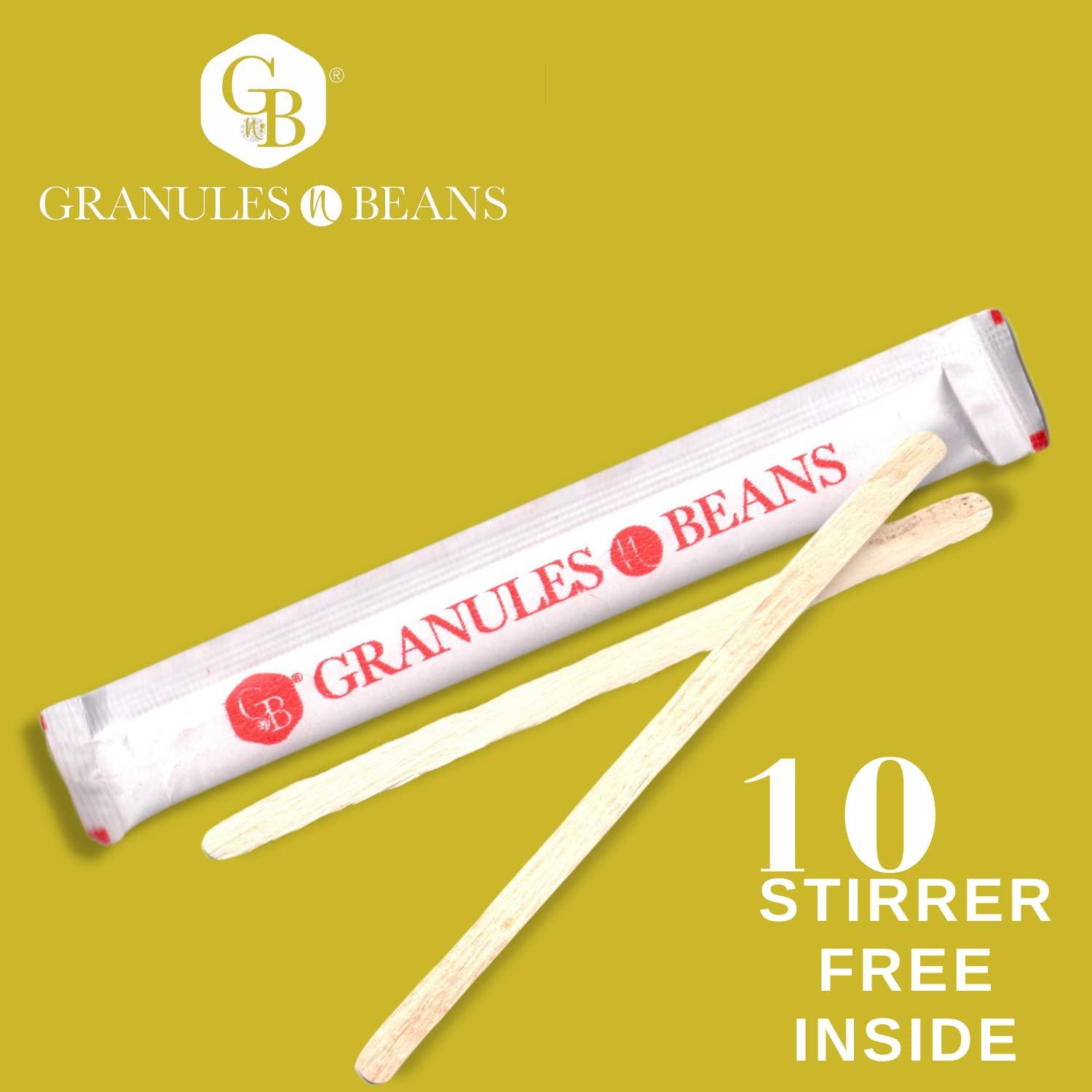 GranulesnBeans Granules n Beans Cardamom Chai Instant Tea Premix (Elaichi) - (10 Sachet x 14g =140g)