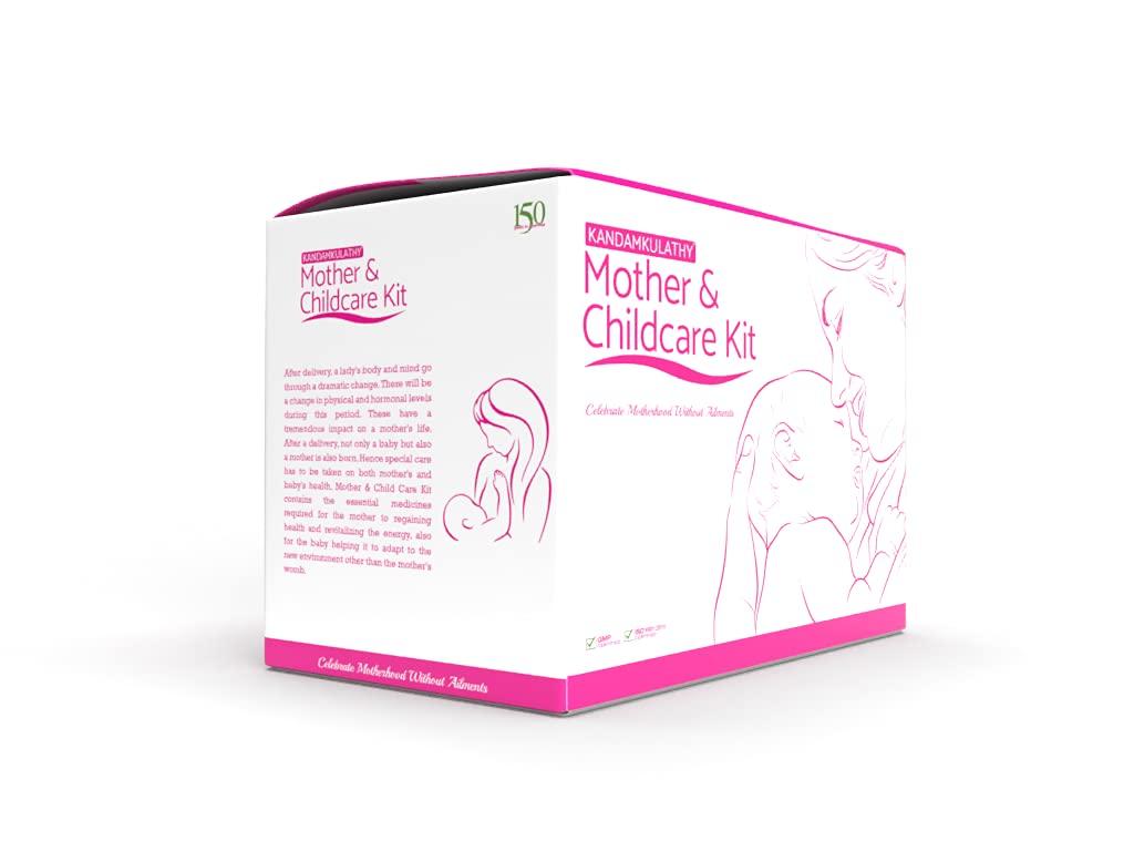 KANDAMKULATHY Kandamkulathy Mother and Childcare Kit | Ayurvedic Medicines for Prasava Raksha | Soothika
