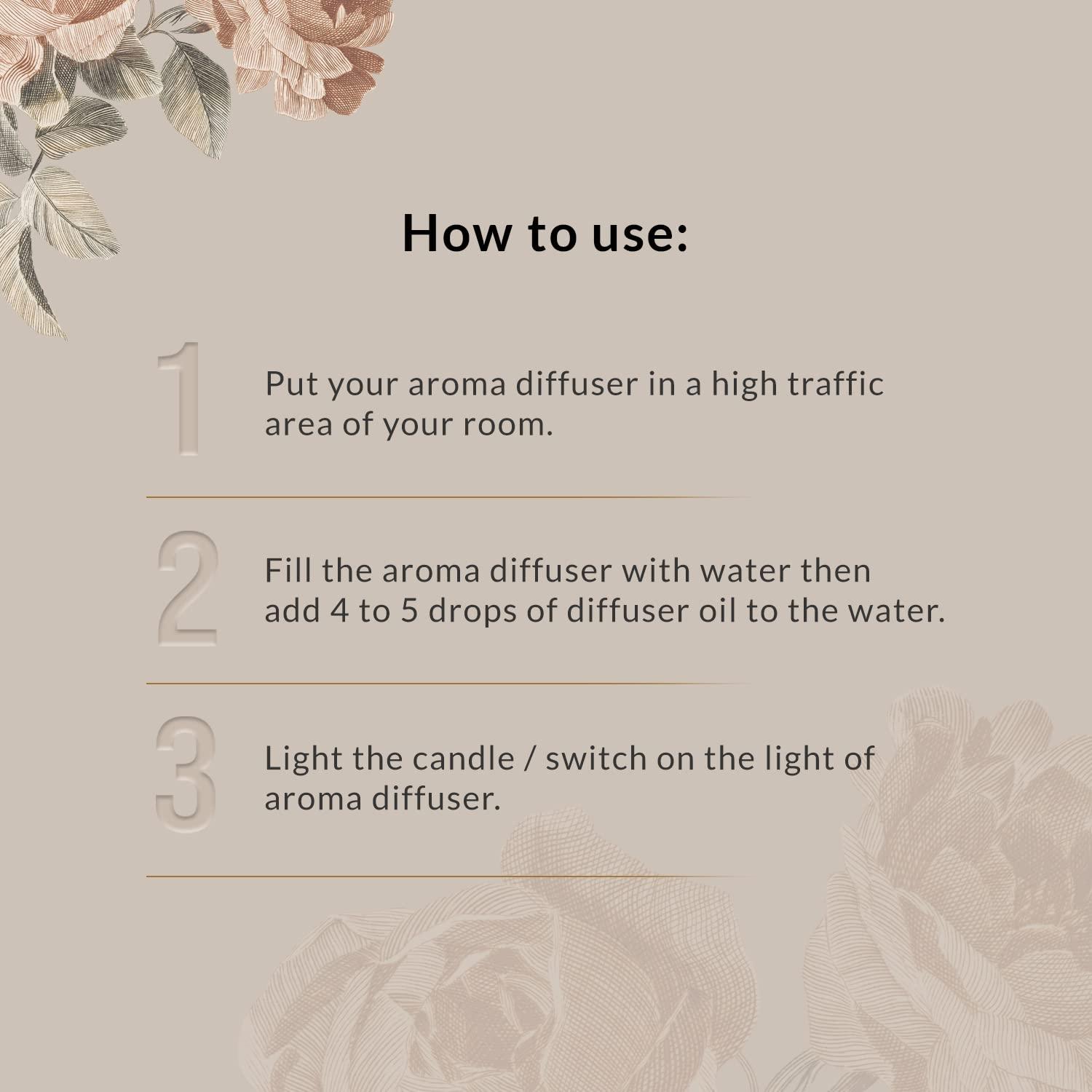 Gyan Organics Gyan Organics Aroma Oil Aqua Diffuser Refill Oil Fragrance Aqua Aroma Oil Fragrance for Home Room Office & Washrooms (500ml) Pack Of 1