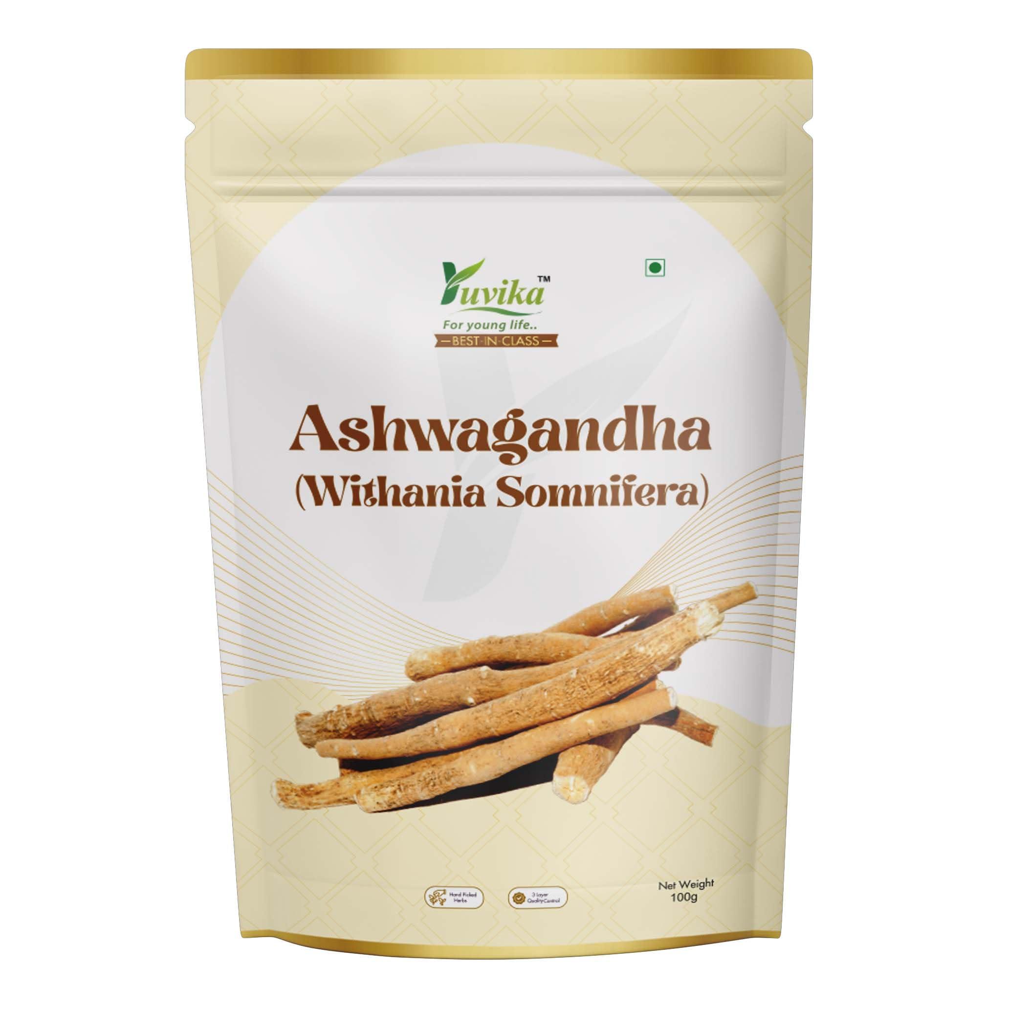 Yuvika Ashwagandha Root 100 Grams