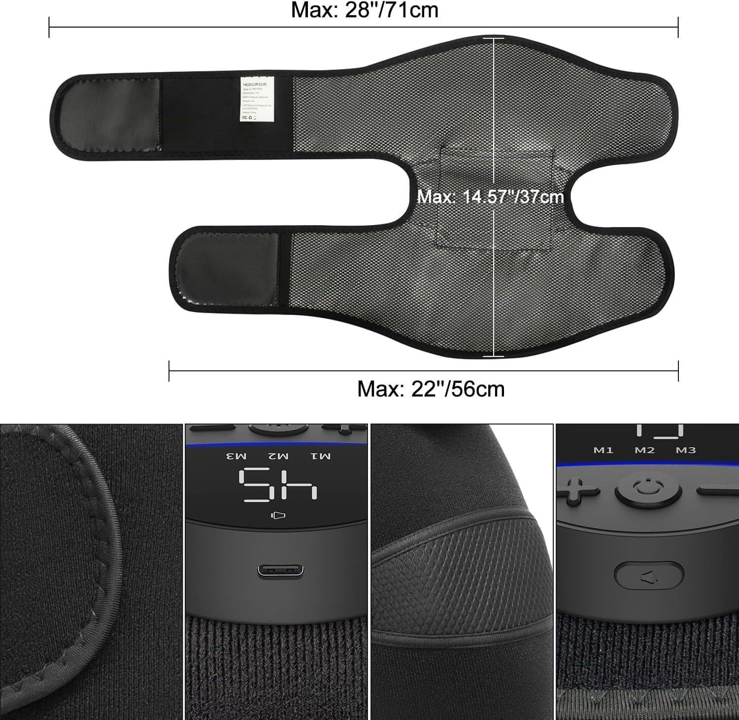 GRACIOUS MART GRACIOUS MART Knee Massager for Pain Relief Knee Massager Machine for Relaxing Knee,Shoulder, Elbow, Neck, Leg Massager for Pain Relief for Men, Women