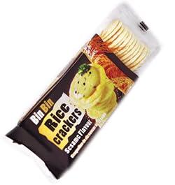 Victors Bin Bin Thin Rice Crackers (Sesame Flavour) 100G - Pack of 2