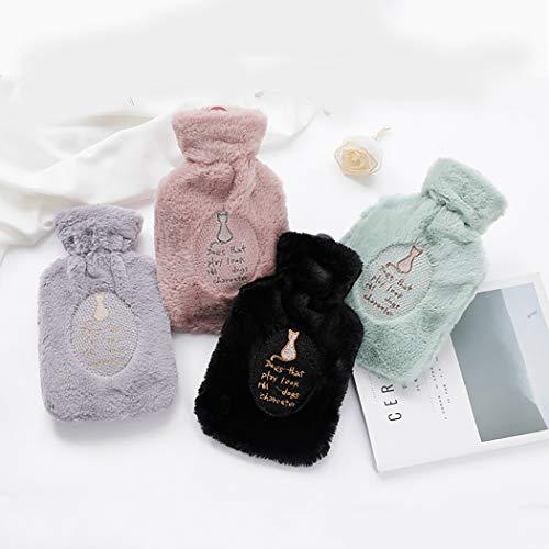 JUSTDOLIFE JUSTDOLIFE Hot Water Bottle Multiuse Portable Fashion Hot Water Bag with Cover for Office