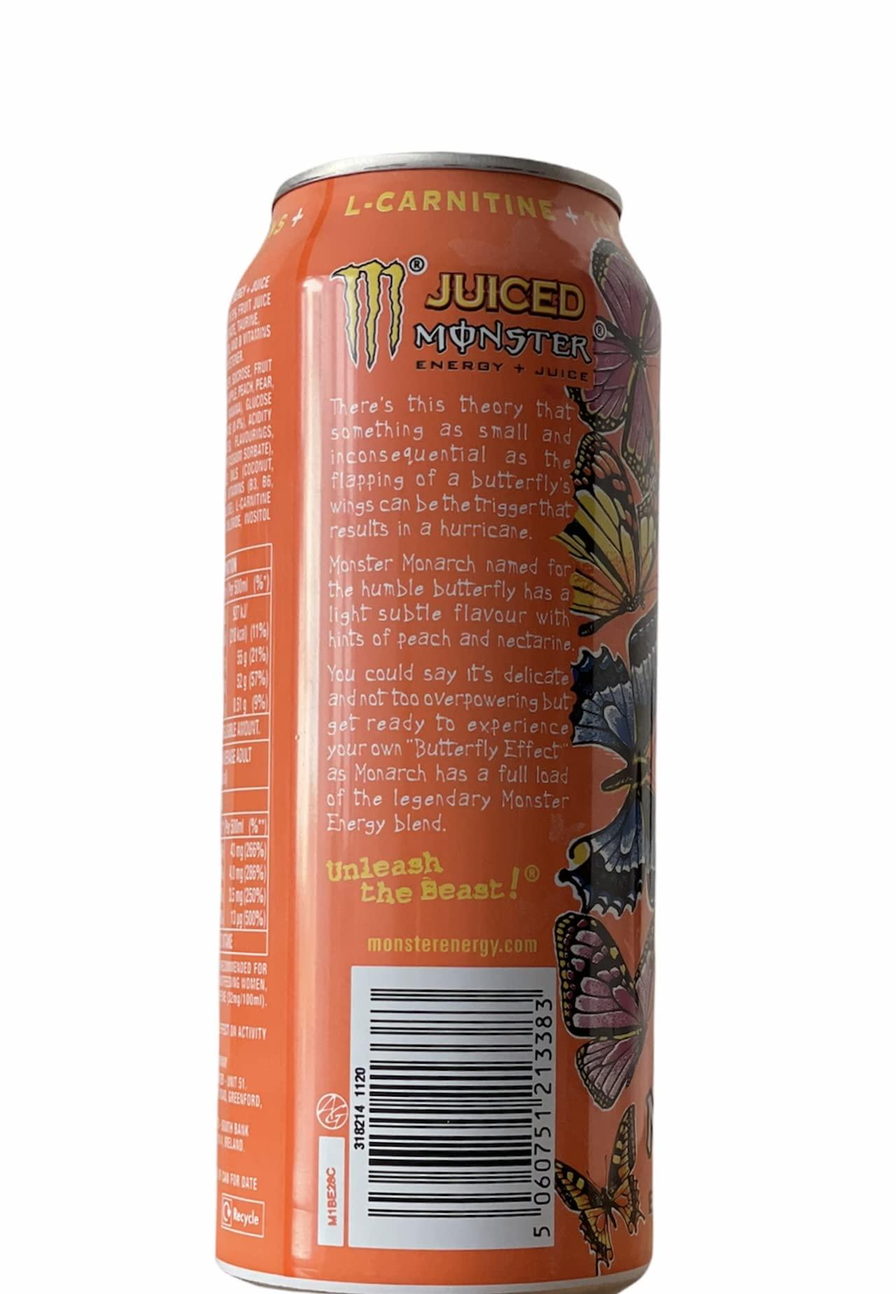 Monsters Monster Energy Juiced Monarch 500ml (pack of 6 cans) (6 x 500ml)