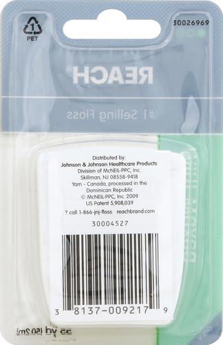 Reach Reach Waxed Dental Floss Mint, 55 Yards each by Johnson & Johnson