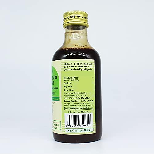 Golden Oldie Herbs Varavisaladi Kashayam - 200ML, (Pack Of 3), Of Arya Vaidya Sala Kottakkal