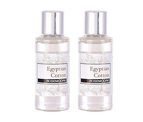 Rosemoore Rosemoore Scented Fragrance Oil for Burner, Electric Diffuser,Potpourri, Home Fragrance, Room Fragrance, Aromatherapy - Egyptian Cotton, 15ml (Pack of 2)