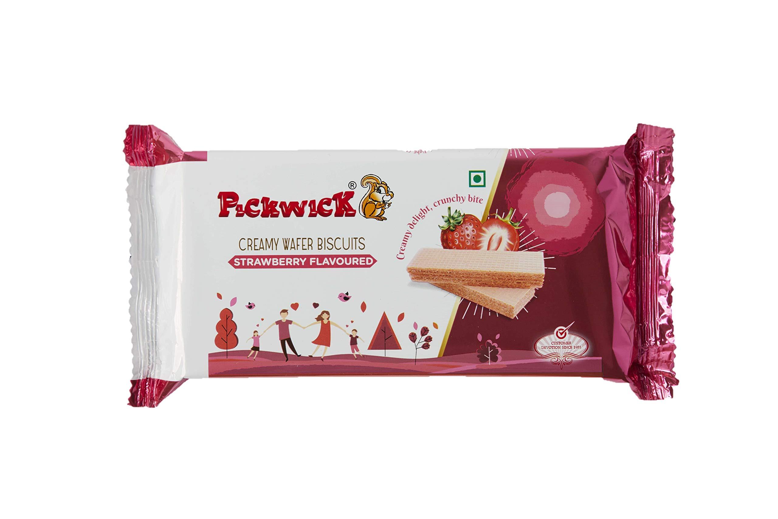 PICKWICK PICKWICK Assorted Wafer Biscuits Combo Pack -Chocolate, Pineapple, Strawberry- (75gm x 3)
