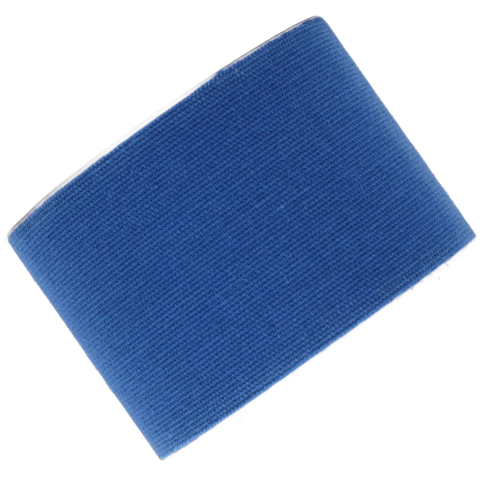 HAIBING Sports Recovery Tape Grid Back 5m Length 5cm Width 2pcs Athletic Kinesiology Tape for Badminton (Dark Blue)