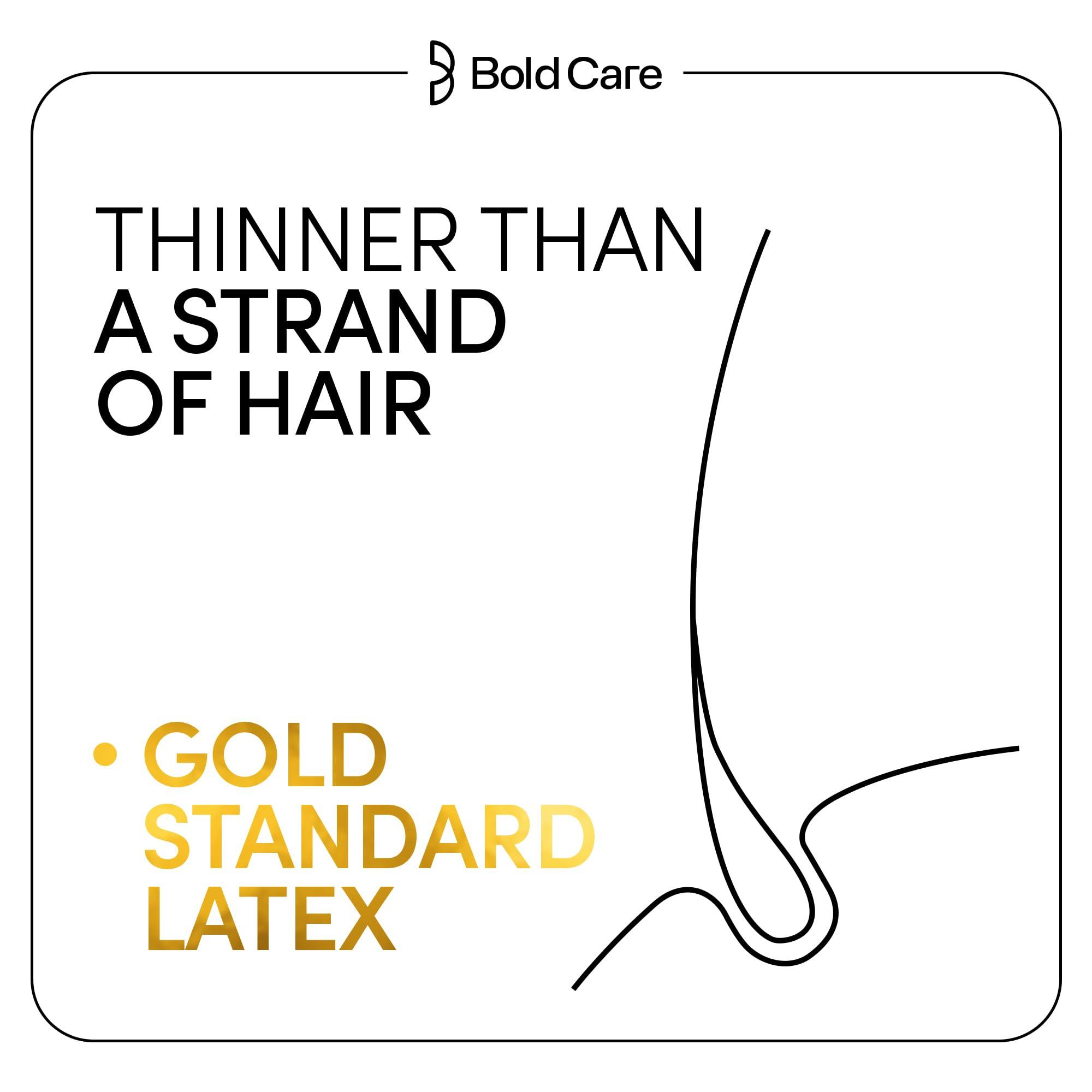 Bold Care Bold Care 404 Super Nano Thin Condoms For Men - 50 Microns - 10 Units - Intense Fit - Barely There Feel + Bold Care 404 Super Ultra Thin Chocolate Flavored Condoms For Men - 60 Microns - 10 Units