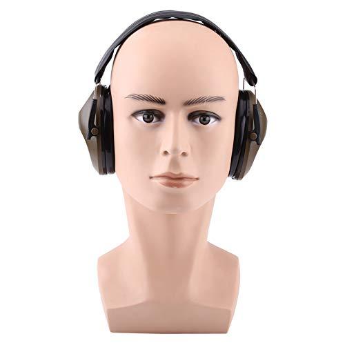 CURLIN Ear Muffs, Soundproof Ear Defenders Noise Reduction for Working(Green)