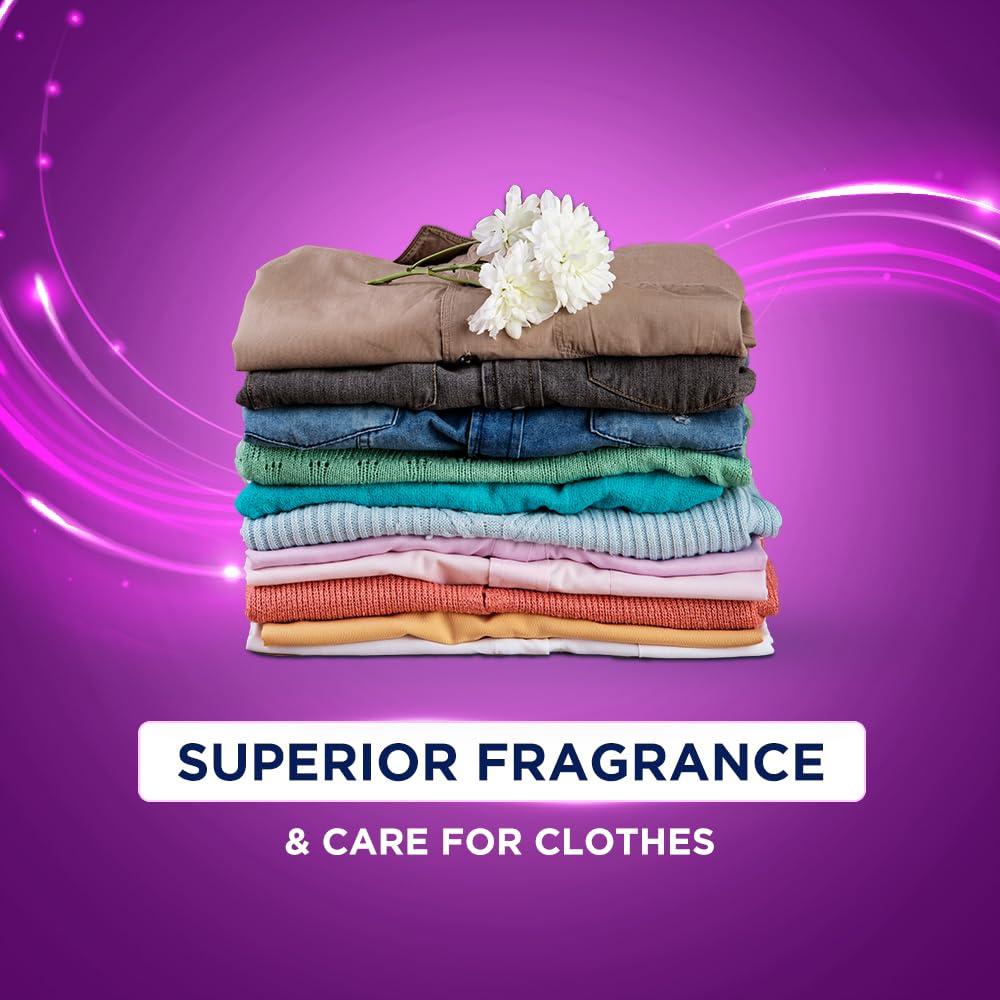 Surf Excel Surf Excel Matic Front Load Liquid Detergent 2 L Refill & Quick Wash Detergent Powder 1 Kg, Washing Powder With Lemon & Bleach To Remove Tough Stains On Clothes - Bucket & Machine Wash