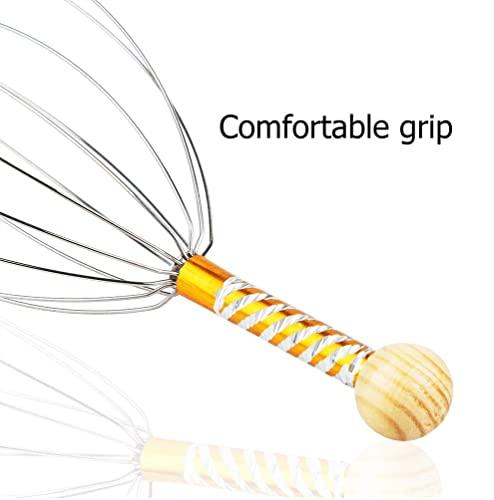 Exonox Exonox Head Massage Hand Held Scalp For Hair Growth, Head Manual Massager Neck Massage Octopus Scalp Stress Relax Spa Therapy Dealing (Pack of 2) Massagers for Deep Relaxation, Stress Relief