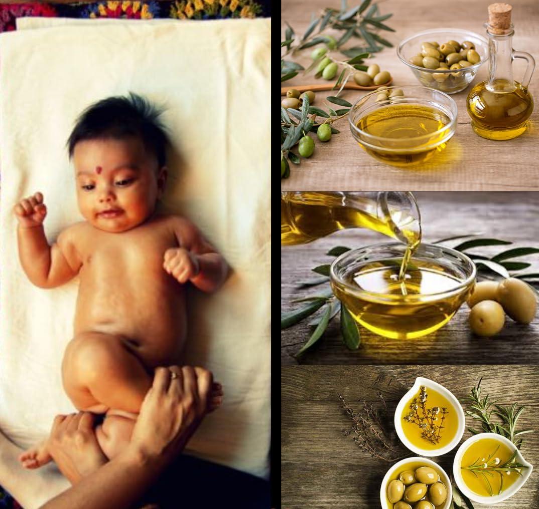 Black Arrow Ayurvedic massage Pain Calm Oil for knee,Joint, & Back pain oil, Free Olive Oil - 50ml + 50ml = 100ml