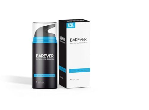 Barever Barever Natural Hair Inhibitor Cream For Reduction of Unwanted Body and Facial Hair in Women and Men 100 grams