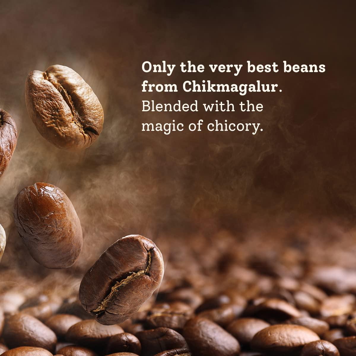 Bean Good Bean Good Indian Brewed Coffee Beans 500g - Freshly Roasted Beans from Chikmagalur - 100% Pure Arabica Beans