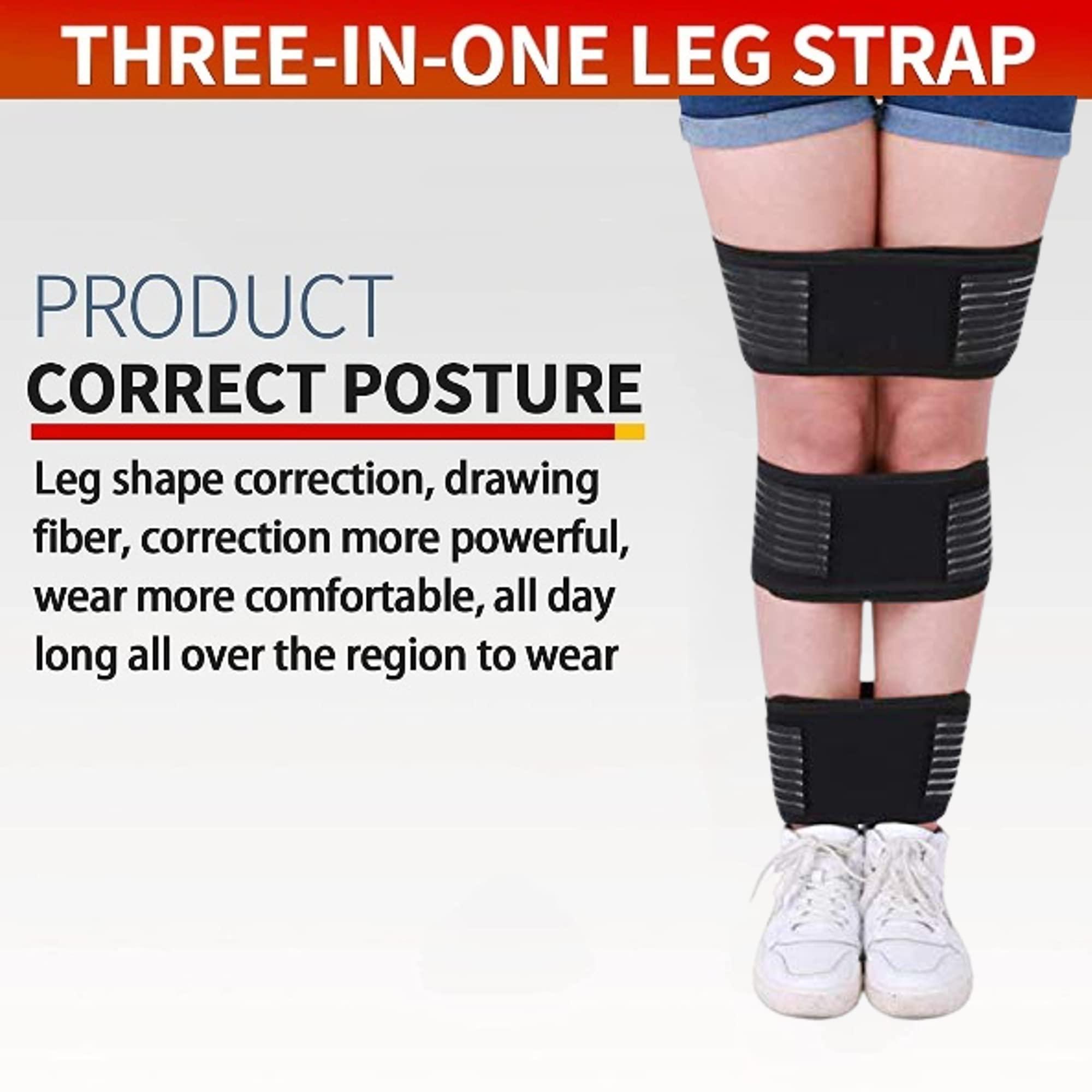 Lexotho Lexotho bow leg correction belt for men o/x type women leg corrector o/x type leg correction support strap brace bandage Correction Brace Belt (Large)