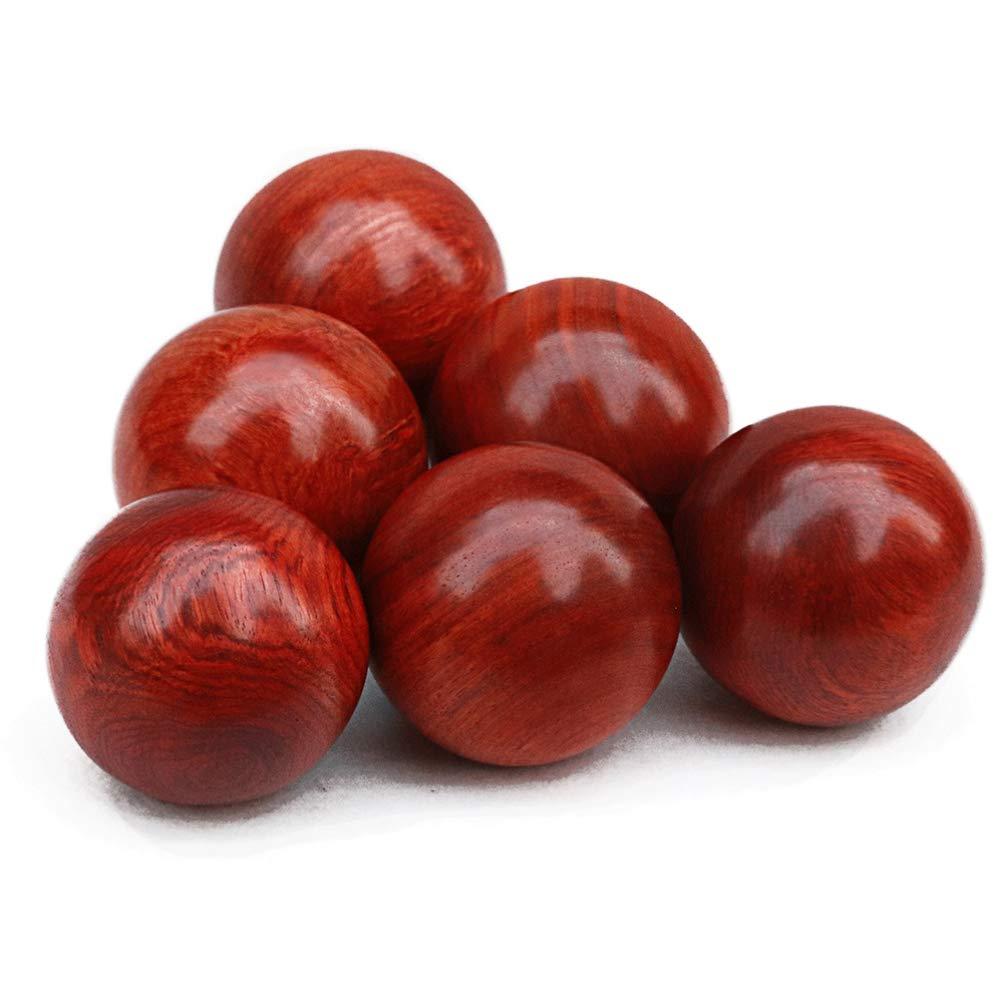 EXCEART Exceart 2Pcs Baoding Balls Chinese Stress Balls 2/2.4 Inch No Chime Chinese Medicine Balls Hand Therapy Exercise Ball (2.4 Inch)
