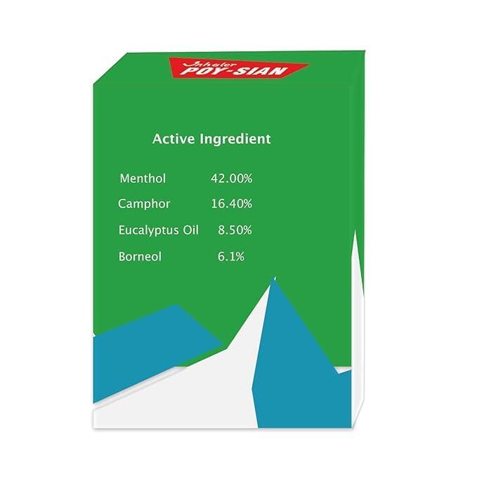 MISTYCDEP Poy Sian Mark-2 Nasal Relief Inhaler | 2 in 1 Inhaler | Refreshing And Aroma Oil Stick Multicolour (3 pcs)