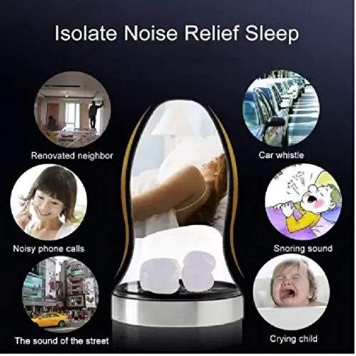 Silicone Earplugs Soft Comfortable Sleep Noise 1 Box Of 4Pcs Swimming Silicone Earplugs Soft Comfortable Sleep Noise Reducing