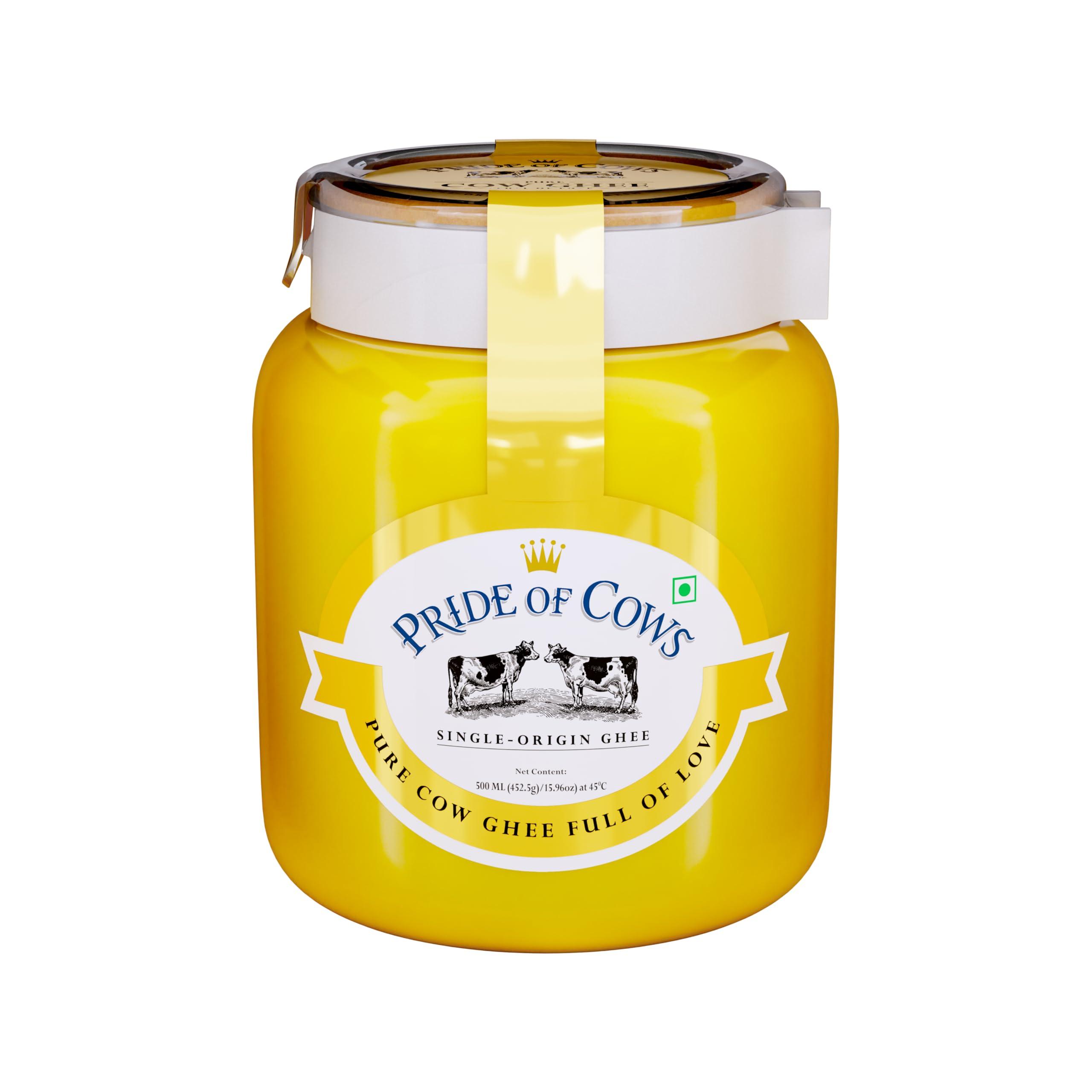 Pride of Cows Pride Of Cows Pure Ghee 500 ML I Single Origin I Untouched by Human Hands