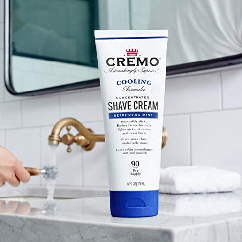 Cremo Cremo Cooling Shave Cream, Astonishingly Superior Shaving Cream for Men, 6 Fluid Ounce