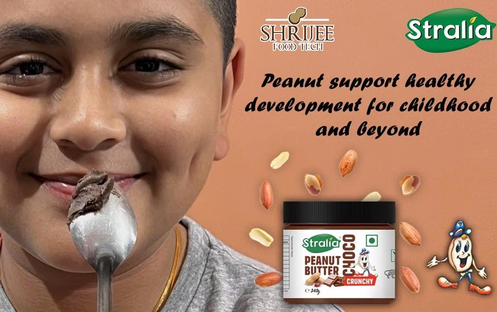 STRALIA STRALIA Classic Smooth Peanut Butter | Made by the Best Peanut Butter Expert | Never Dry Never Oily and Silky | Loaded with Plant Based Protein & Nutrition. (1 KG)