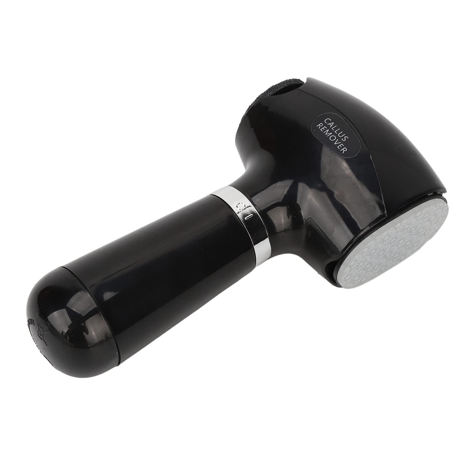 Jaerb Foot File Sander, Foot Callus Remover Remove Calluses Electric Double Grinding Automatic Pedicure for Men for Home Use (Black)